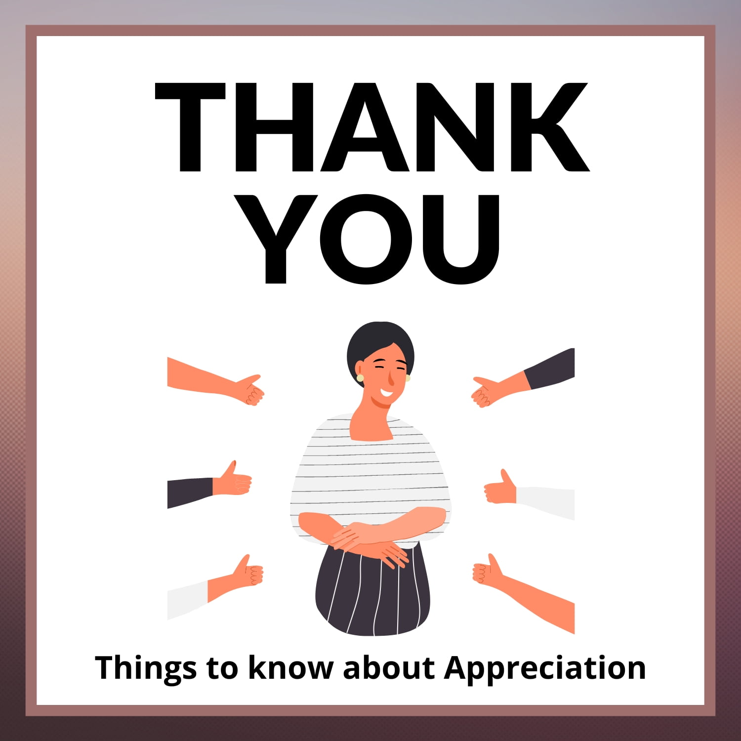 About appreciation